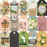 Simple Stories Cut-Outs - Simple Vintage - Junk Drawer - Tag Elements