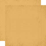 Simple Stories Papers - Simple Vintage - Junk Drawer - Marigold - 2 Sheets
