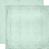 Simple Stories Papers - Simple Vintage - Junk Drawer - Cypress - 2 Sheets