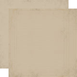 Simple Stories Papers - Simple Vintage - Junk Drawer - Willow - 2 Sheets