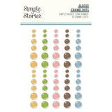 Simple Stories Enamel Dots - Simple Vintage - Junk Drawer