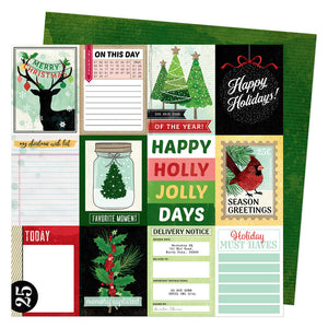 Vicki Boutin Cut-Outs - Evergreen & Holly - Jolly Days