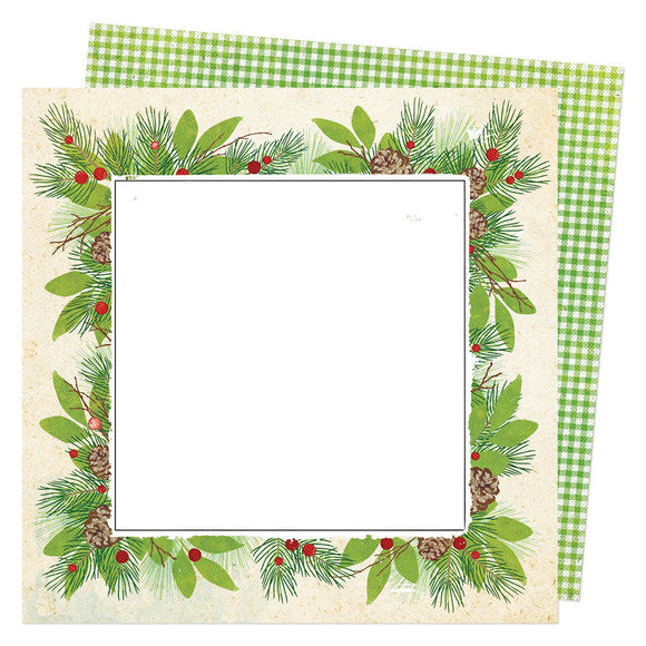 Vicki Boutin Papers - Evergreen & Holly - Evergreen - 2 Sheets
