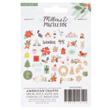 Crate Paper Ephemera - Mittens and Mistletoe - Icons