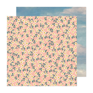 Crate Paper Papers - Maggie Holmes - Parasol - Blooming - 2 Sheets