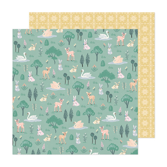 Crate Paper Papers - Maggie Holmes - Parasol - Wildwood - 2 Sheets