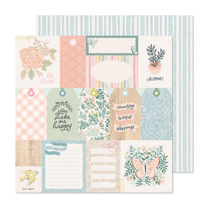 Crate Paper Cut-Outs - Gingham Garden - Be Kind