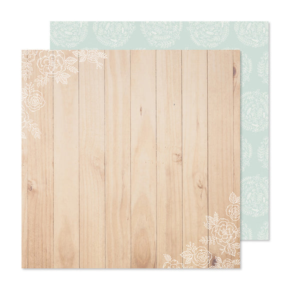 Crate Paper Papers - Gingham Garden - Timeless - 2 Sheets