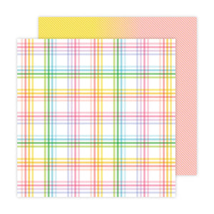 American Crafts Papers - Paige Evans - Blooming Wild - 3 - 2 Sheets