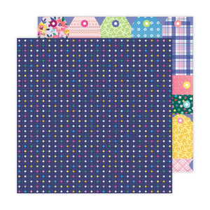 American Crafts Papers - Paige Evans - Blooming Wild - 9 - 2 Sheets