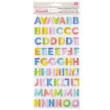 American Crafts Thickers - Paige Evans - Blooming Wild - Blooming - Alpha