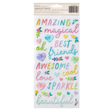 American Crafts Thickers - Paige Evans - Blooming Wild - Radiant
