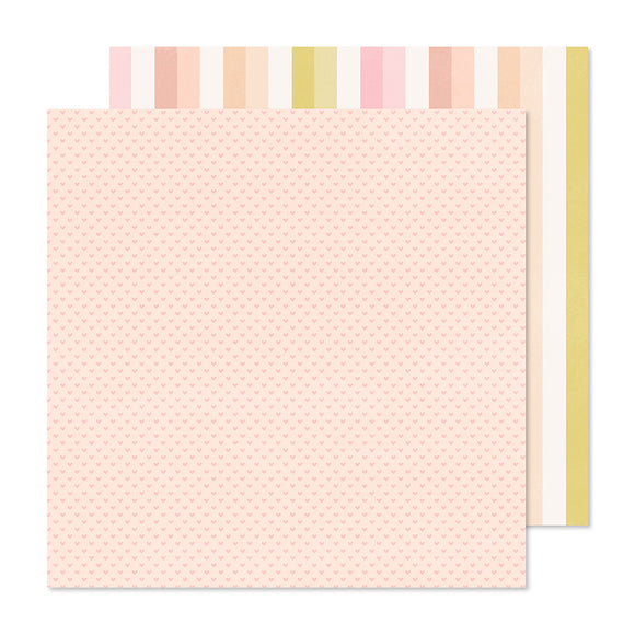 Crate Paper Papers - Gingham Garden - Love This - 2 Sheets