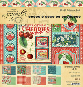 Graphic 45 Collection Kit - Life's a Bowl of Cherries