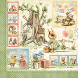 Graphic 45 Papers - Hip Hip Hooray - Hip Hip Hooray - 2 Sheets