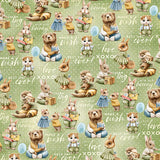 Graphic 45 Papers - Hip Hip Hooray - Friends Forever - 2 Sheets