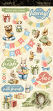 Graphic 45 Cardstock Stickers - Hip Hip Hooray