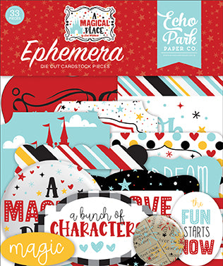 Echo Park Ephemera Die-Cuts - A Magical Place