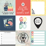 Echo Park Cut-Outs - Away We Go - 4x4 Journaling Cards