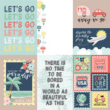 Echo Park Cut-Outs - Away We Go - Multi Journaling Cards