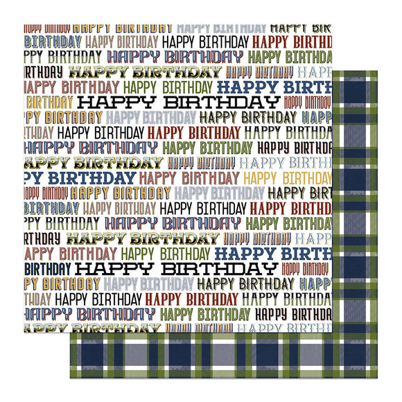 Photo Play Papers - Birthday Bash - You're a Classic - 2 Sheets