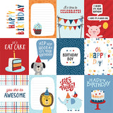 Echo Park Cut-Outs - Birthday Boy - 3x4 Journaling Cards