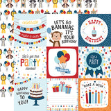 Echo Park Cut-Outs - Birthday Boy - 4x4 Journaling Cards