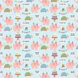 Echo Park Papers - Birthday Girl - Party Animals - 2 Sheets