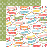 Echo Park Papers - Birthday Girl - Girl Birthday Banners - 2 Sheets