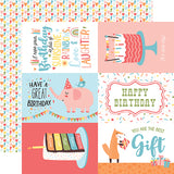 Echo Park Cut-Outs - Birthday Girl - 6x4 Journaling Cards
