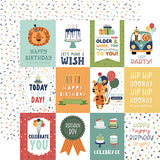 Echo Park Cut-Outs - A Birthday Wish - Boy - 3x4 Journaling Cards