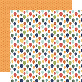 Echo Park Papers - A Birthday Wish - Boy - Birthday Boy Balloons - 2 Sheets