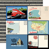 Carta Bella Cut-Outs - All Aboard - Postcards