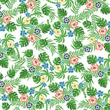 Carta Bella Papers - Beach Party - Tropical Flowers - 2 Sheets