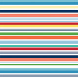 Carta Bella Papers - Beach Party - Summer Stripe - 2 Sheets