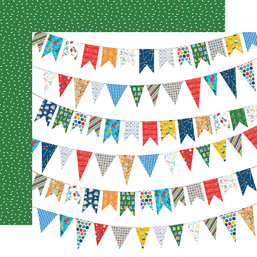 Carta Bella Papers - Let's Celebrate - Birthday Banners - 2 Sheets