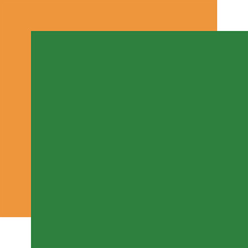 Carta Bella Papers - Let's Celebrate - Green/Orange - 2 Sheets