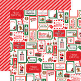 Carta Bella Papers - Christmas Cheer - Christmas Magic - 2 Sheets