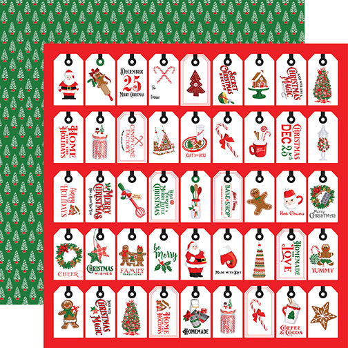 Carta Bella Cut-Outs - Christmas Cheer - Just For You Tags