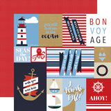 Carta Bella Cut-Outs - Deep Blue Sea - Journaling Cards