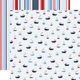 Carta Bella Papers - Deep Blue Sea - Nautical - 2 Sheets