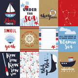Carta Bella Cut-Outs - Deep Blue Sea - 3x4 Journaling Cards