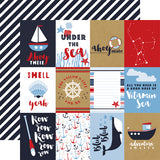 Carta Bella Cut-Outs - Deep Blue Sea - 3x4 Journaling Cards