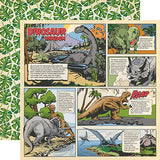 Carta Bella Cut-Outs - Dinosaurs - Dino Comic Strip