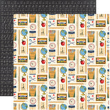 Carta Bella Papers - School Days - Desk Supplies - 2 Sheets