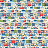 Carta Bella Papers - School Days - Lunch Boxes - 2 Sheets