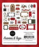 Carta Bella Frames & Tags Die-Cuts - Farmhouse Christmas