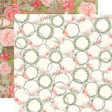 Carta Bella Papers - Farmhouse Market - Wreaths - 2 Sheets
