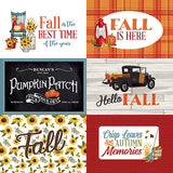 Carta Bella Cut-Outs - Fall Fun - 6x4 Horizontal Journaling Cards