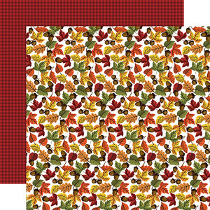 Carta Bella Papers - Fall Fun - Autumn Abundance - 2 Sheets